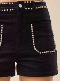 Willa Stud Sailor Pocket Short Detail 3 - TULLABEE