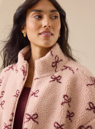 Coco Mama Bow Jacket by Rylee + Cru Detail 2 - TULLABEE