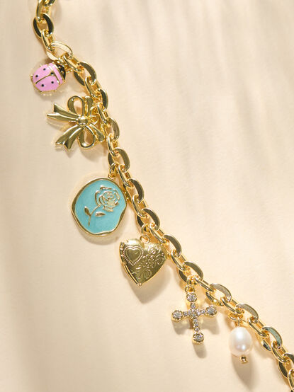 Glimmer & Grace Charm Bracelet - TULLABEE