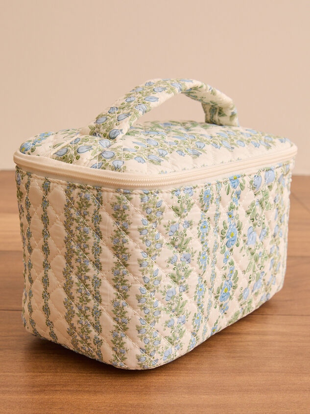 Cecile Quilted Makeup Bag - TULLABEE