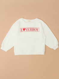 Loverboy Crewneck Detail 2 - TULLABEE