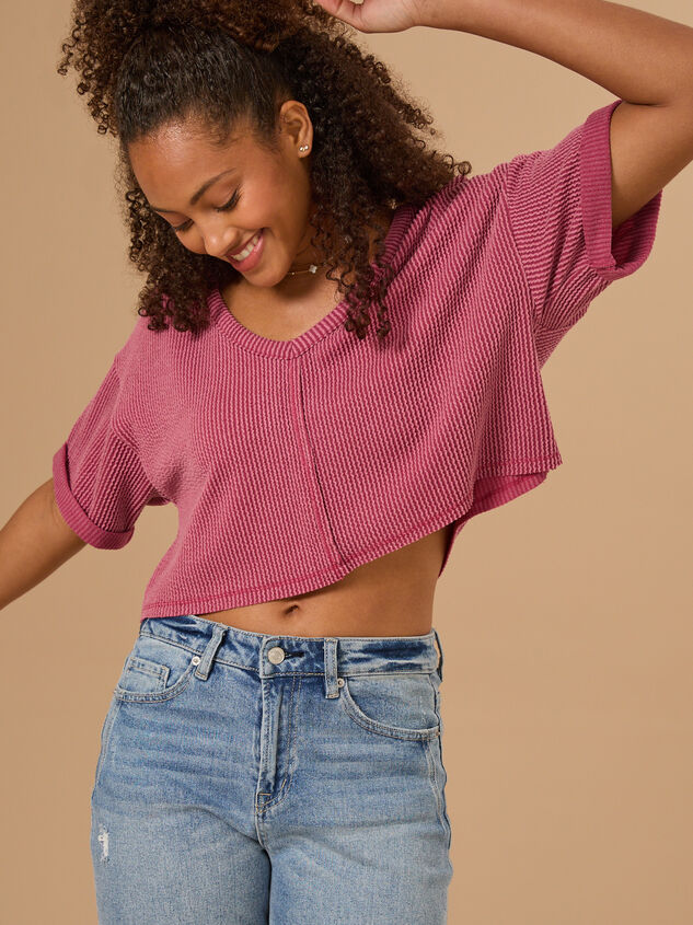 Alessia Ribbed Top - TULLABEE