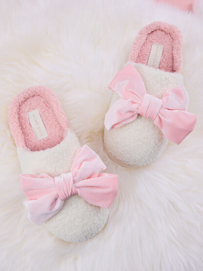 Valerie Bow Slipper - TULLABEE