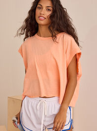 In Motion Circle Back Tee Detail 3 - TULLABEE