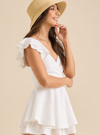 Allie Double Layered Romper Detail 2 - TULLABEE