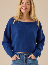 Ainsley Boat Neck Sweater - TULLABEE
