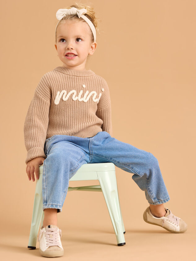 Mini Embroidered Sweater - TULLABEE