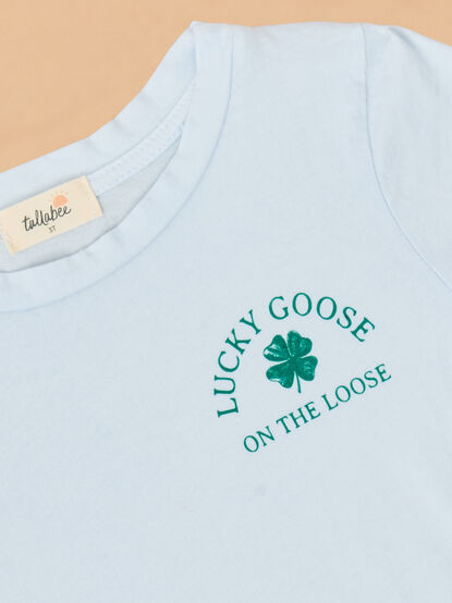 Lucky Goose Graphic Tee - TULLABEE