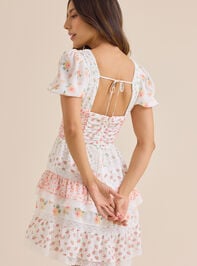 Carly Mini Dress Detail 6 - TULLABEE