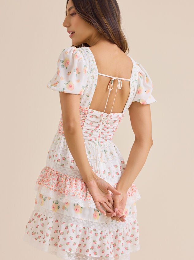 Carly Mini Dress Detail 6 - TULLABEE