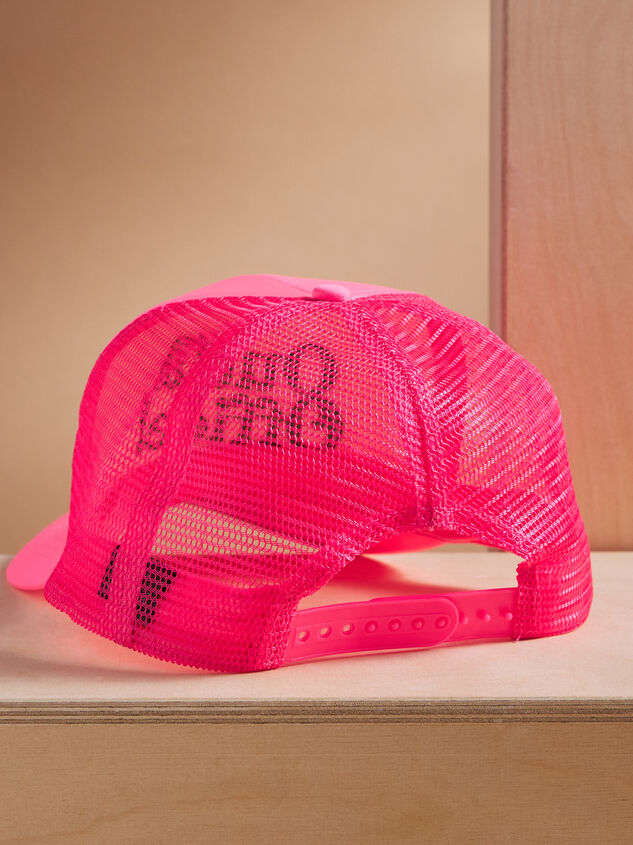 Outta Office Trucker Hat Detail 2 - TULLABEE