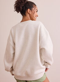 Grand Teton Embroidered Crewneck Detail 4 - TULLABEE