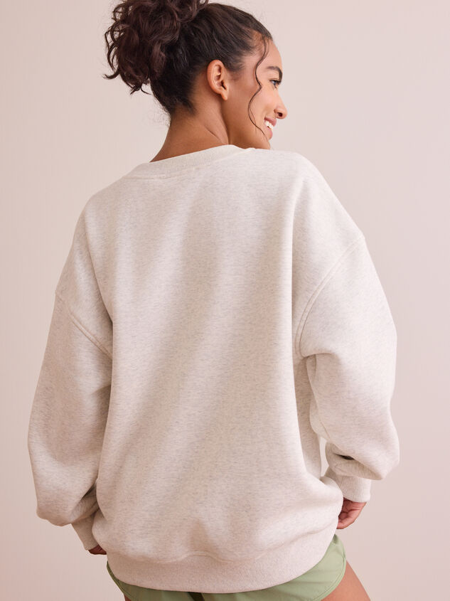 Grand Teton Embroidered Crewneck Detail 4 - TULLABEE