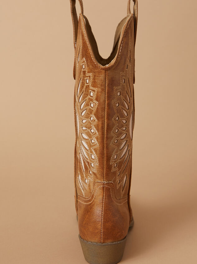 Bandera Cutout Western Boot Detail 3 - TULLABEE
