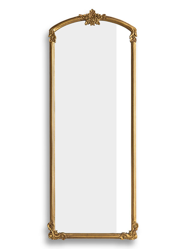 Amelie Gilded Wood Mirror - TULLABEE