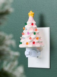 Christmas Tree Night Light Detail 2 - TULLABEE