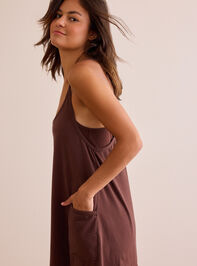 Hang Tough Mineral Wash Mini Dress Detail 4 - TULLABEE
