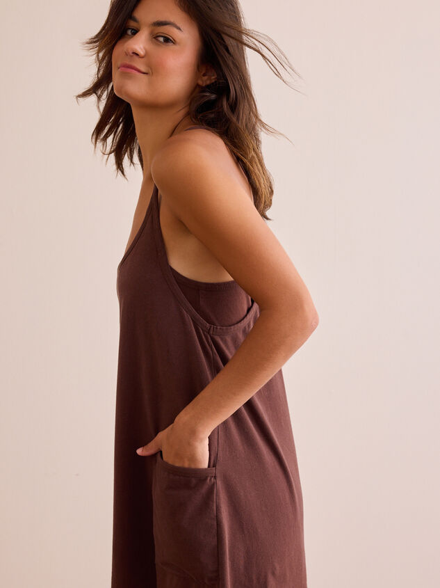 Hang Tough Mineral Wash Mini Dress Detail 4 - TULLABEE