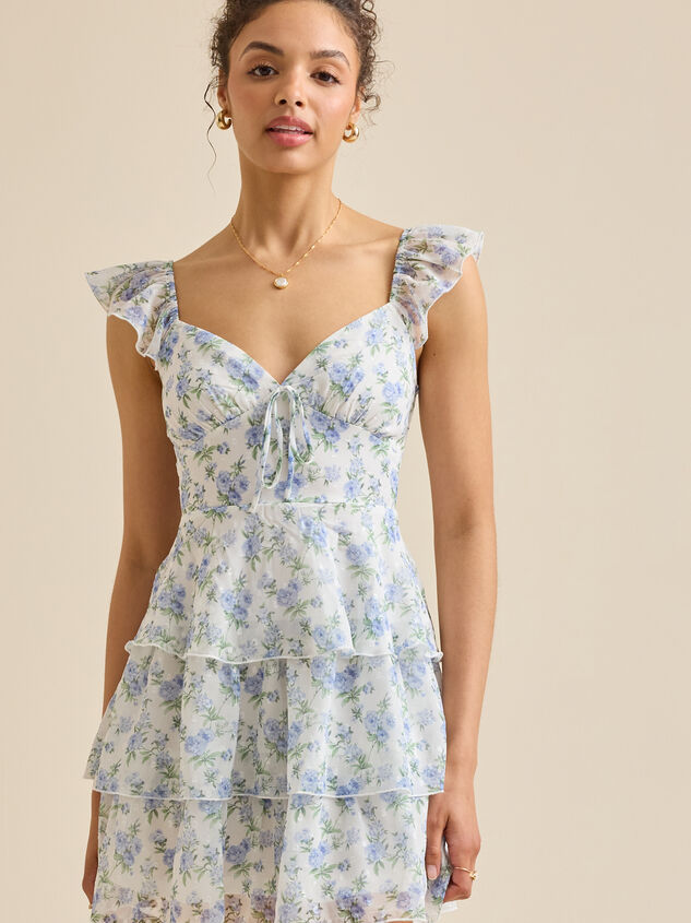 Fran Floral Mini Dress - TULLABEE