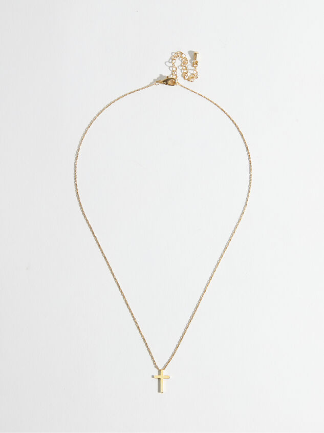 Cross My Heart Necklace Detail 3 - TULLABEE