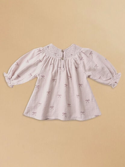 Lauren Bow Dress By Rylee + Crew - TULLABEE