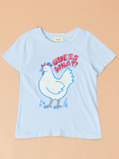 Guess What Graphic Tee - TULLABEE