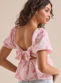 Hailey Babydoll Top Detail 3 - TULLABEE