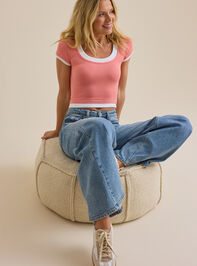 June Double Layered Cami Detail 3 - TULLABEE