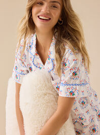 Americana Fireworks Sleep Top Detail 3 - TULLABEE
