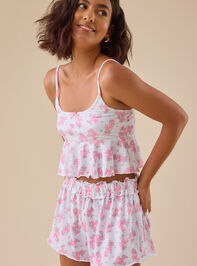 Melly Floral Tank Detail 3 - TULLABEE