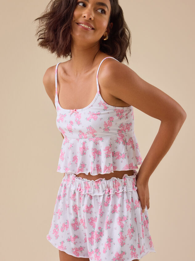 Melly Floral Tank Detail 3 - TULLABEE