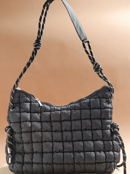 Check In Puffer Rope Bag - TULLABEE