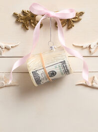 Roll of Cash Christmas Ornament - TULLABEE