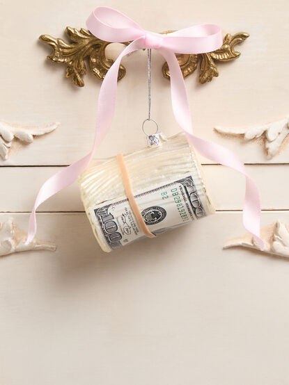 Roll of Cash Christmas Ornament - TULLABEE