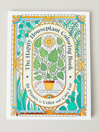 The Happy Houseplant Coloring Book - TULLABEE