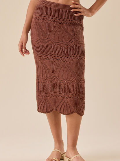 Colton Crochet Midi Skirt - TULLABEE
