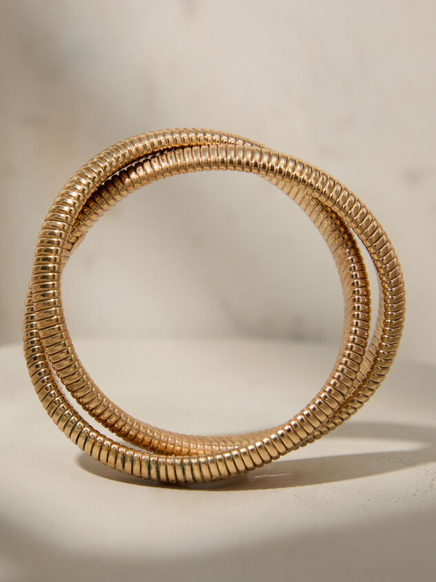 Aura Twist Bangle Detail 3 - TULLABEE