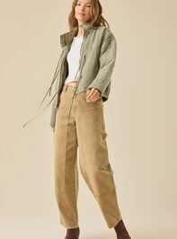 Besty Quilted Jacket Detail 5 - TULLABEE