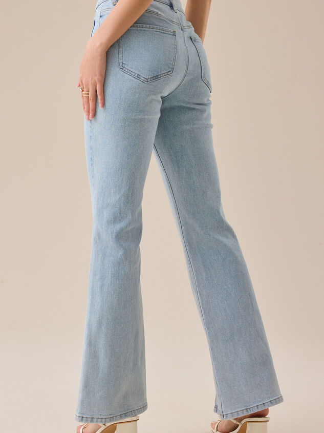 Paisley Sailor Pocket Jeans Detail 3 - TULLABEE