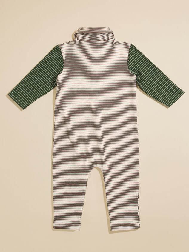 Carson Striped Polo Jumpsuit by Me + Henry Detail 3 - TULLABEE