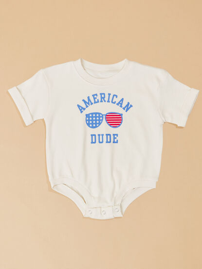 American Dude Romper - TULLABEE