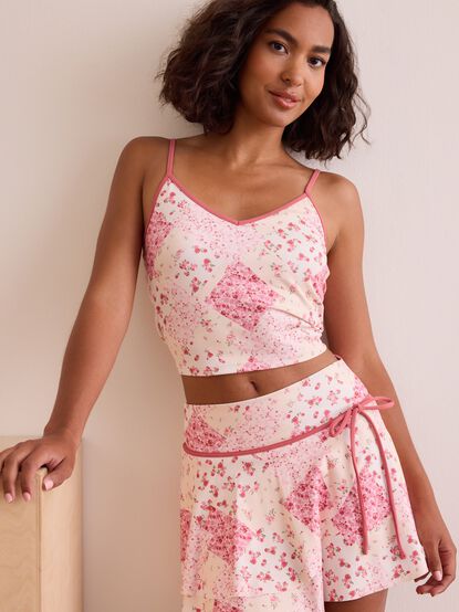 Warm Up Patchwork Skort - TULLABEE