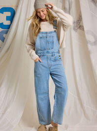 Ellis Barrel Overalls Detail 2 - TULLABEE