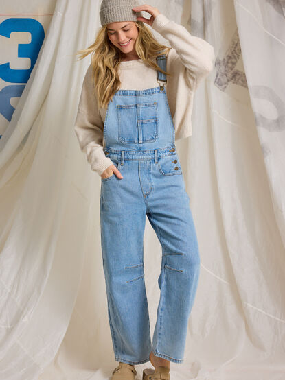 Ellis Barrel Overalls - TULLABEE