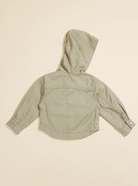James Canvas Hooded Jacket Detail 3 - TULLABEE