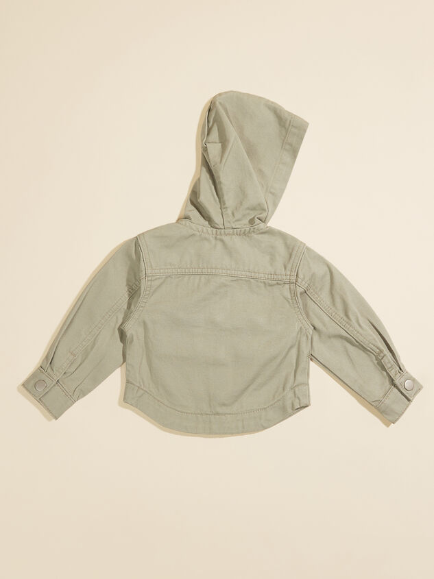 James Canvas Hooded Jacket Detail 3 - TULLABEE