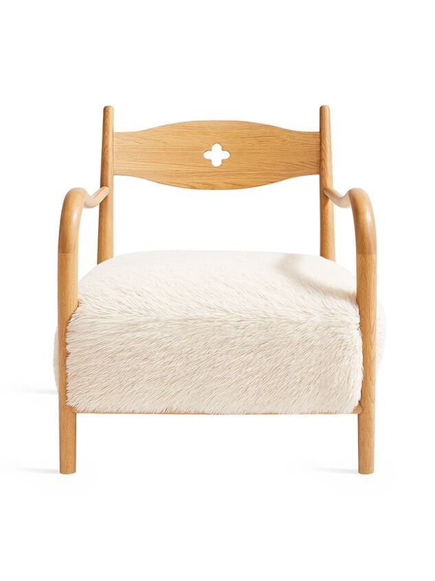 Hayden Lounge Oak Chair - TULLABEE