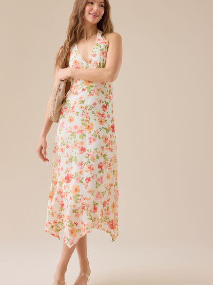 Georgia Floral Maxi Dress - TULLABEE