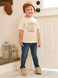 Got Too Silly Toddler Tee Detail 4 - TULLABEE