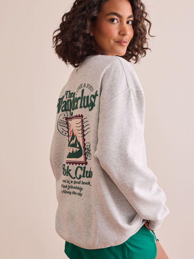 The Wanderlust Book Club Pullover Detail 4 - TULLABEE